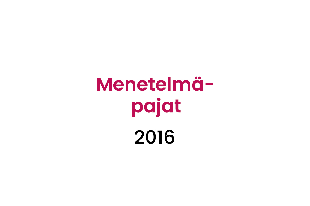 Menetelmäpajat
