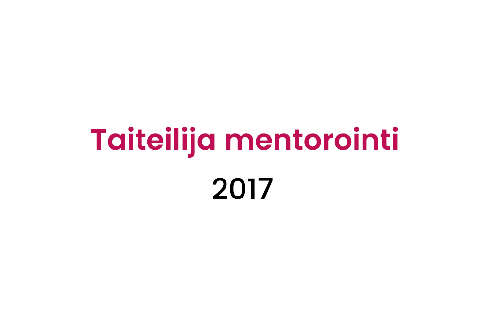 Taiteilija mentorointi