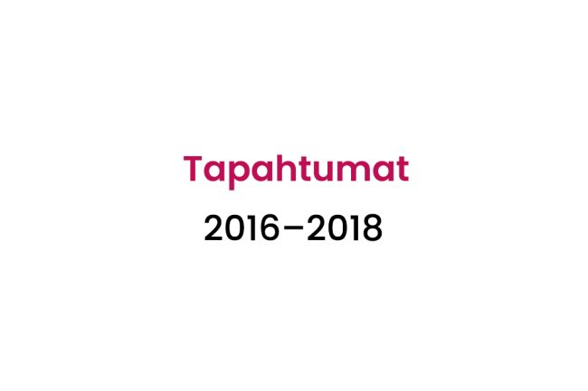 Tapahtumat