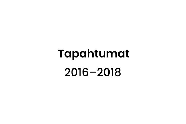 Tapahtumat